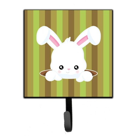 Carolines Treasures Easter Rabbit Hole Leash or Key Holder BB6904SH4